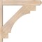 Ekena Millwork Merced Smooth Craftsman Outlooker, Douglas Fir, 5 1/2"W x 30"D x 30"H OUT06X30X30MRC04SDF - alternate 2